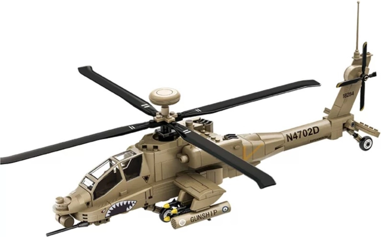 Konstruktorski set vojni helikopter 255 dijelova