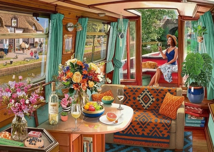 Ravensburger puzzle Prozor u svijet mašte 1000 dijelova