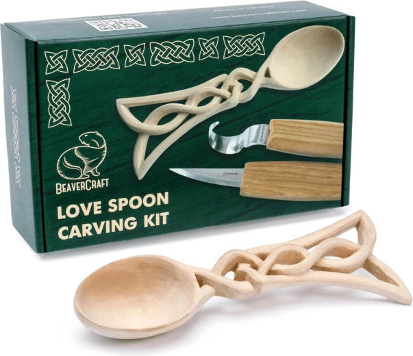 BeaverCraft DIY04 keltski set za rezbarenje žlica