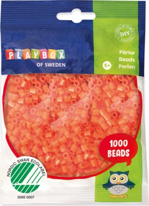 Pegle za glačanje koraljki - narančaste