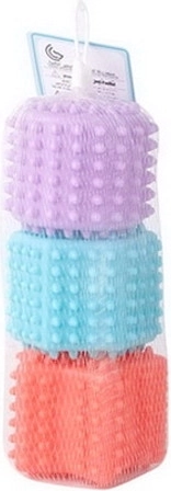 Sensory rubber blocks for babies