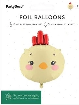 Folio balon Pile (Kurczak) mix 51 × 59 cm
