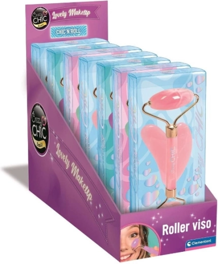 crazy chic masažni valjak i gua sha kamen za lice