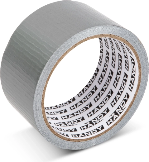 Universal fabric adhesive tape, silver, 10 m × 48 mm