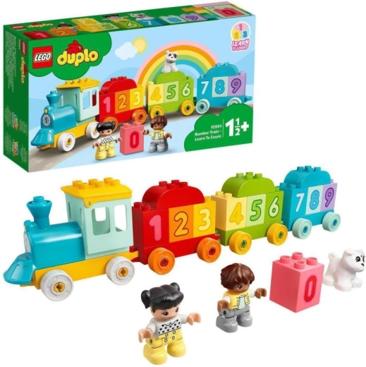 Lego Duplo Vlak s brojevima – učenje računanja