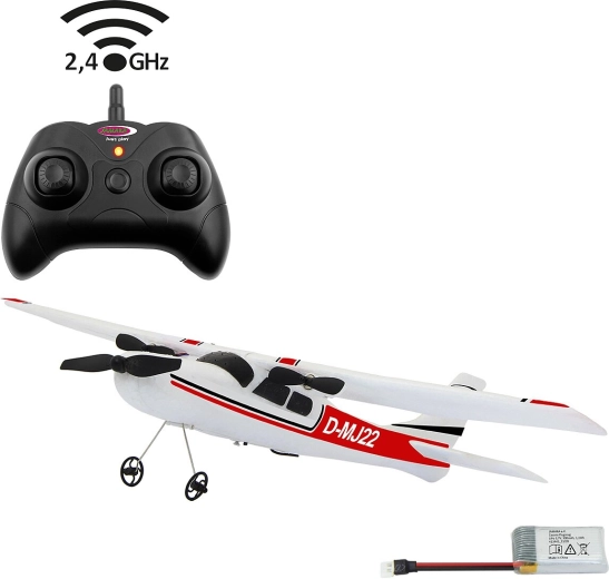 JAMARA Cessna 182 RC Airplane with Gyroscope and 2.4 GHz Control