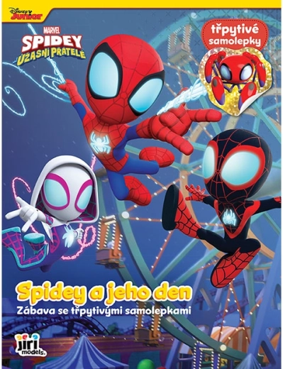 Knjiga sa naljepnicama Spidey sa svjetlucavim naljepnicama