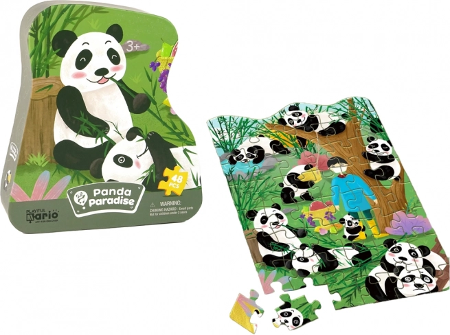 Puzzle Panda Bambusova Šuma 48 Dijelova