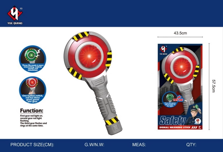 Policijska palica sa svjetlosnim efektima 24 cm