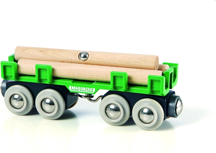 Teretni vagon za prijevoz drva s magnetskim mehanizmom