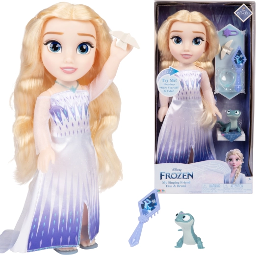 Pjevajuća lutka DISNEY PRINCESS Elsa Frozen 35 cm s dodacima