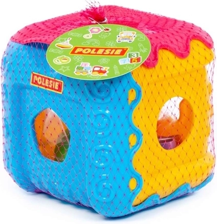 Šareni edukativni sorter u obliku kocke