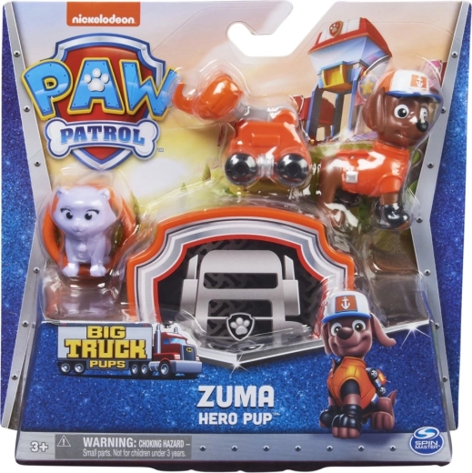 Spin Master Paw Patrol Big Truck Pups Zuma – set of 2 figures with accessories