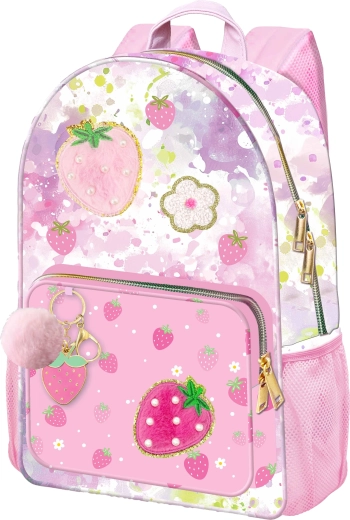 Deluxe Strawberry Kids Backpack – strawberry dream