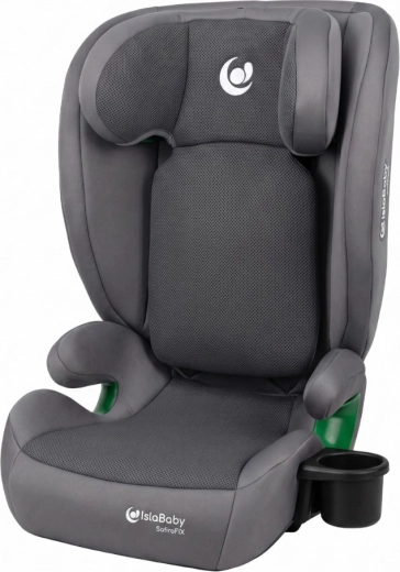 IslaBaby SafiroFix i-Size car seat 100–150 cm (15–36 kg) ISOFIX mesh grey