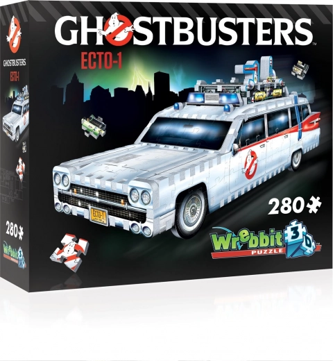 Wrebbit 3D Puzzle Ghostbusters Ecto-1, 280 dijelova