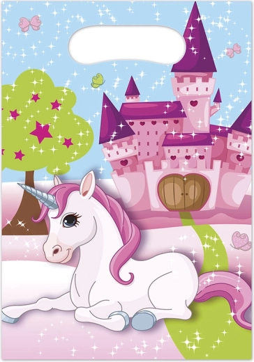 Unicorn party vrećice za poklone - 6 kom