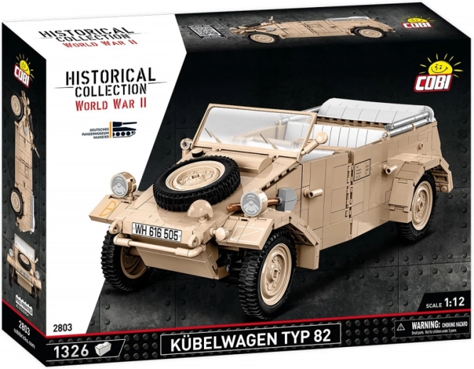 Cobi Kübelwagen WW2 Construction Set