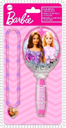 Komplet ogrlice i četke za kosu Barbie