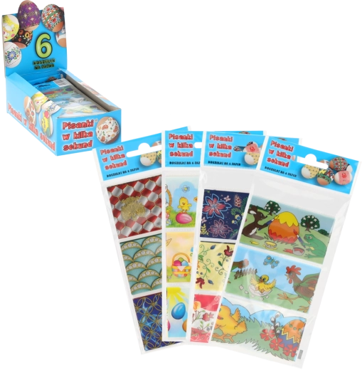 Termoskupljajuće folije za uskrsna jaja – set 6 kom