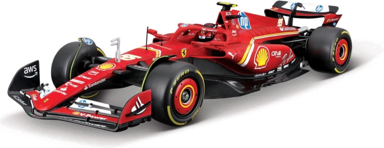 Bburago set za sastavljanje Ferrari SF24 1:24 – Carlos Sainz