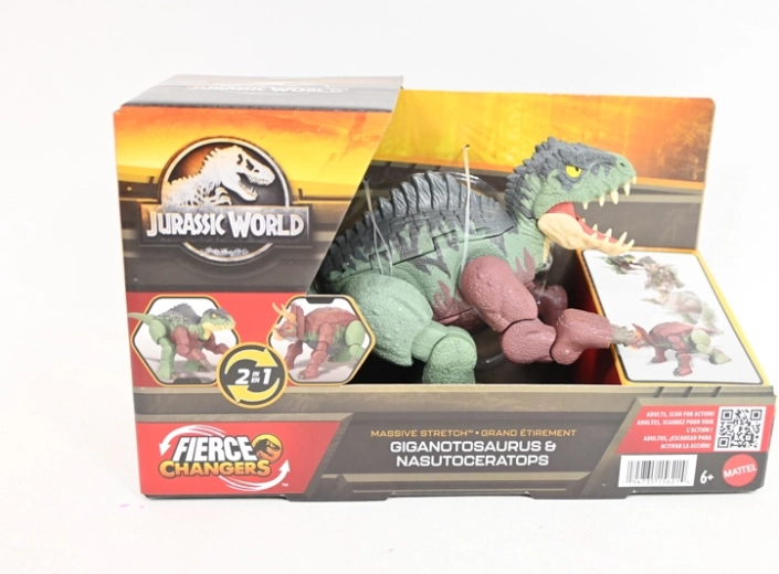 Jurassic World figurica dinosaura Nasutoceratops 2u1