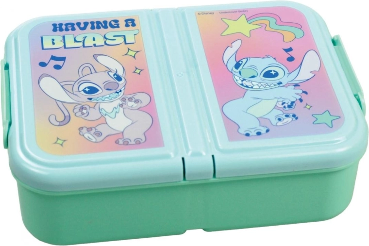 Višekomorni kutija za užinu Disney Stitch