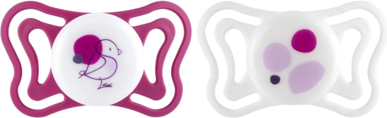 Chicco PhysioForma Light silikonske ortodontske dude varalica ružičaste 6–16 mj., 2 kom