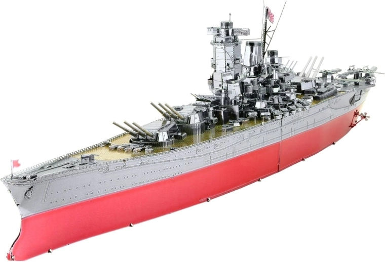 Metal Earth ICONX 3D metalna slagalica – ratni brod Yamato