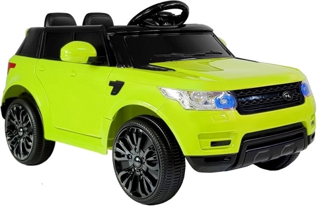 Children's electric ride-on car green