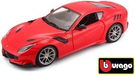 Bburago metalni model Ferrari F12 TDF crveni 1:24