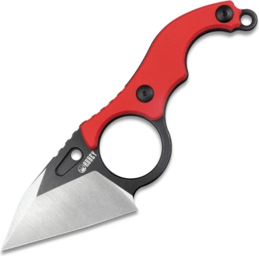 Kubey Hippocam Red kolekcionarski nož 6 cm