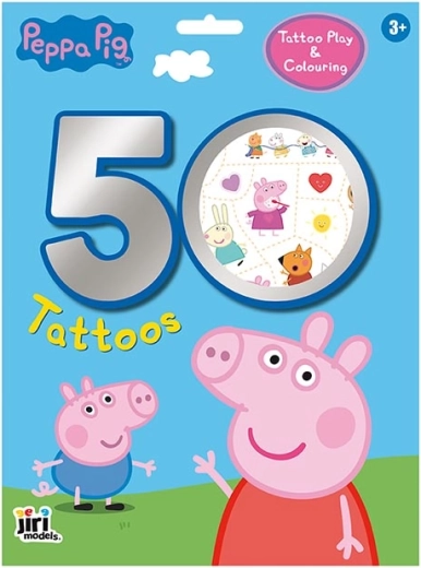Set za tetoviranje Peppa Pig 50+
