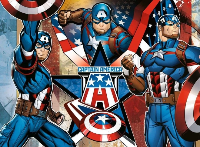 Ravensburger puzzle Marvel: Kapetan Amerika XXL 100 dijelova
