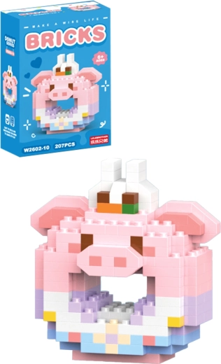 Donut Piglet Building Set (207 pieces)
