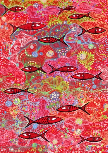 ENJOY puzzle intenzivno crvena 1500 dijelova