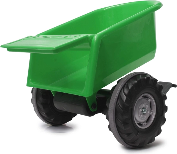 Jamara trailer for the Power Drag pedal tractor – green