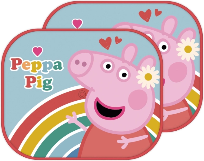 Sjenila za auto Peppa Pig za djecu (2 kom)