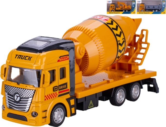 Auto građevinsko metalno 19 cm s povratnim mehanizmom