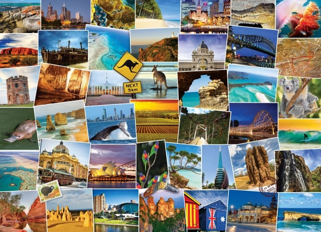 Puzzle Eurographics Svjetobježnik Australija 1000 dijelova