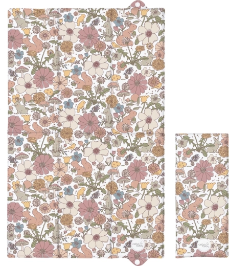 Ceba baby putna podloga za previjanje basic garden 60 × 40 cm