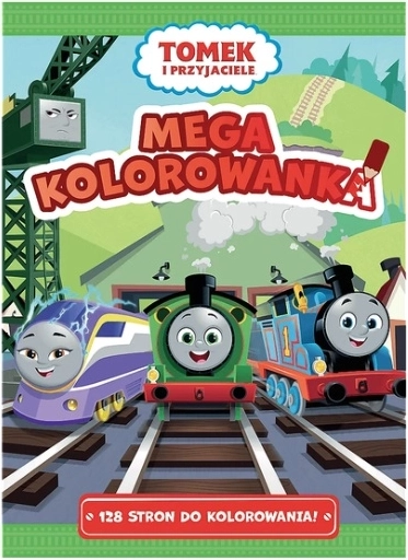 Tomek i prijatelji (Thomas & Friends) mega bojanka za djecu