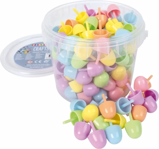 Playbox colorful peg mosaic 125 pcs