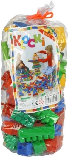 Plastične građevne kocke – set od 98 dijelova