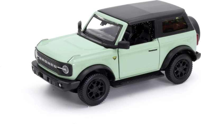 Metalni model Ford Bronco Badlands 2023 sa soft topom 1:32/39