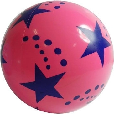 Ball with Stars 23 cm - 1 piece