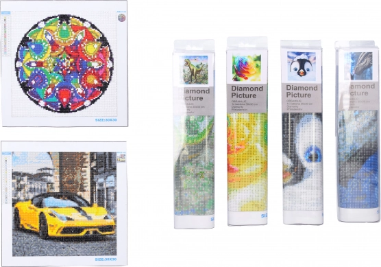 Kreativni set Diamond Painting 30x30 cm