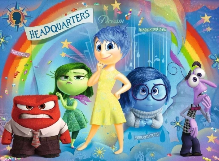 Ravensburger puzzle Izvrnuto obrnuto: Emocije XXL 100 dijelova