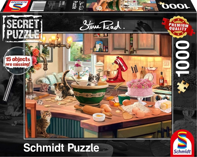 Schmidt secret puzzle na kuhinjskom stolu 1000 dijelova