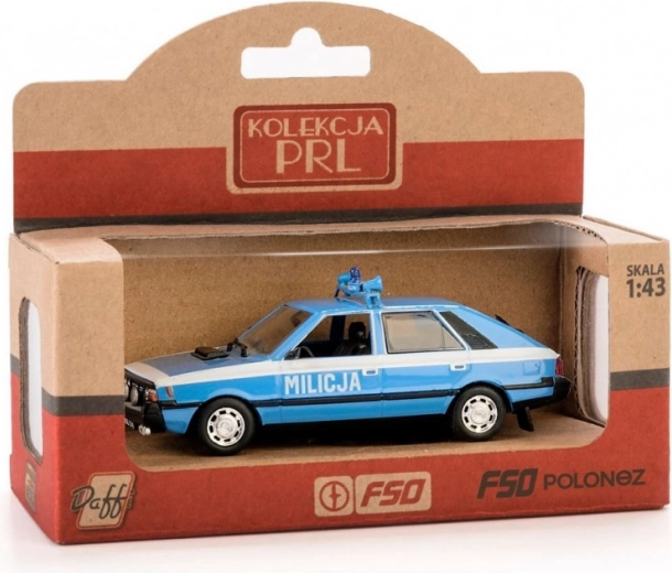 Model automobila PRL Polonez Milicija 1:43 die-cast